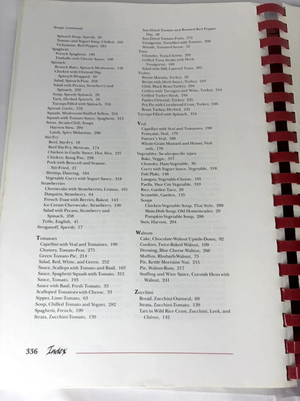 America’s Best Recipes 1994 Hometown Collection Cookbook‎ Spiral Bound Vintage